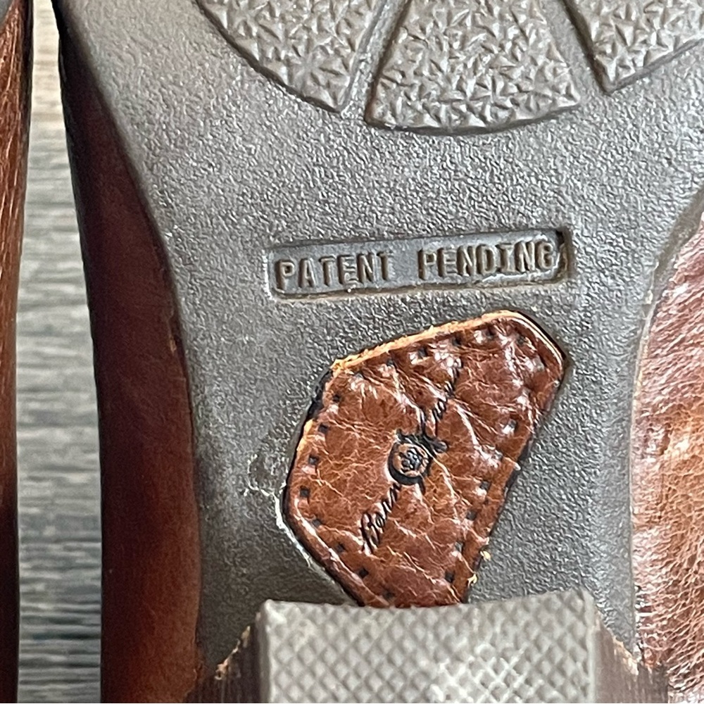 Born Brown Leather Mule Clogs - Picture 13 of 14